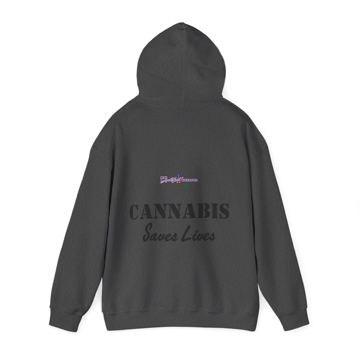 Blast Off with the NASA Shuttle Cannabis Leaf Hoodie