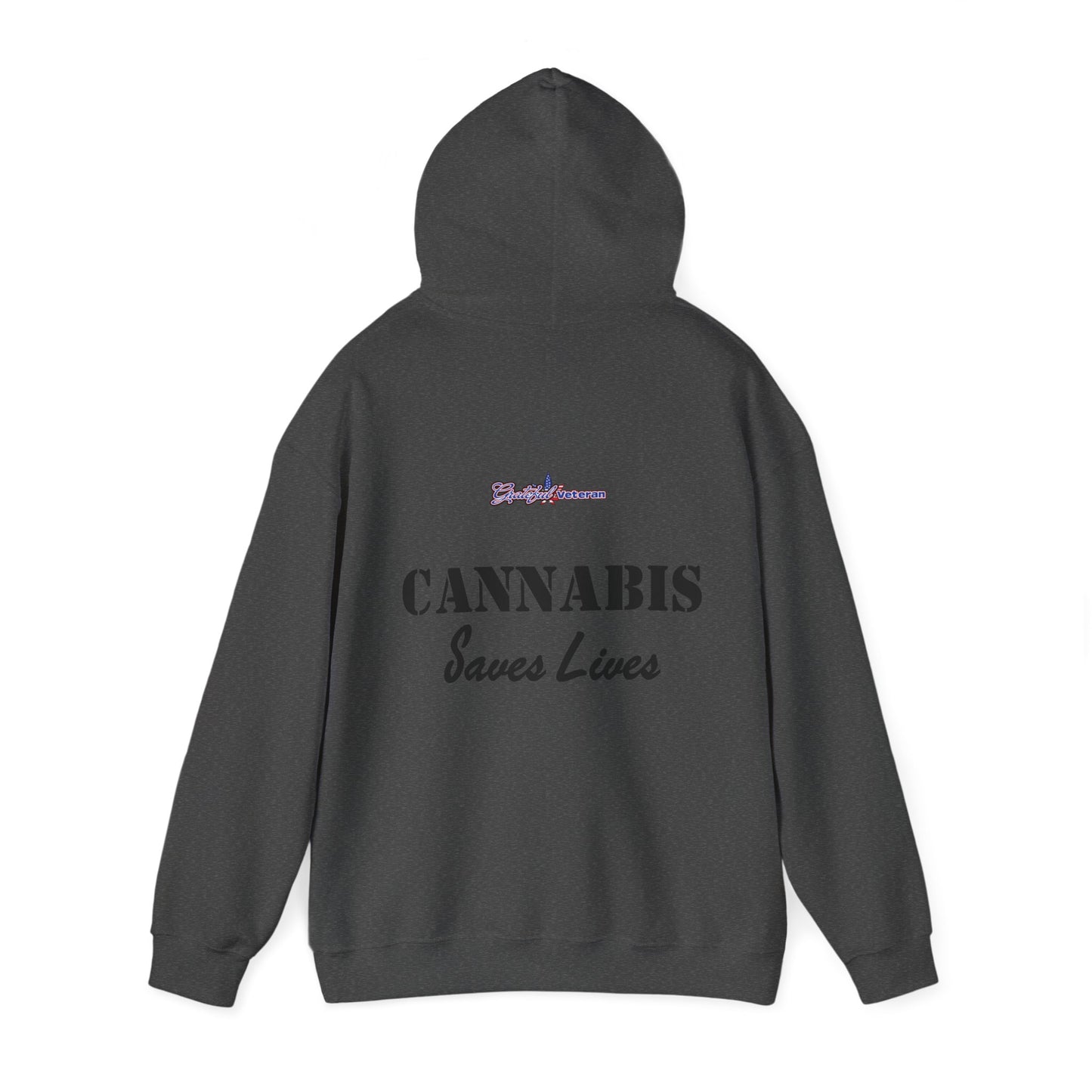 Stand Bold with the First Responder Cannabis Leaf Hoodie