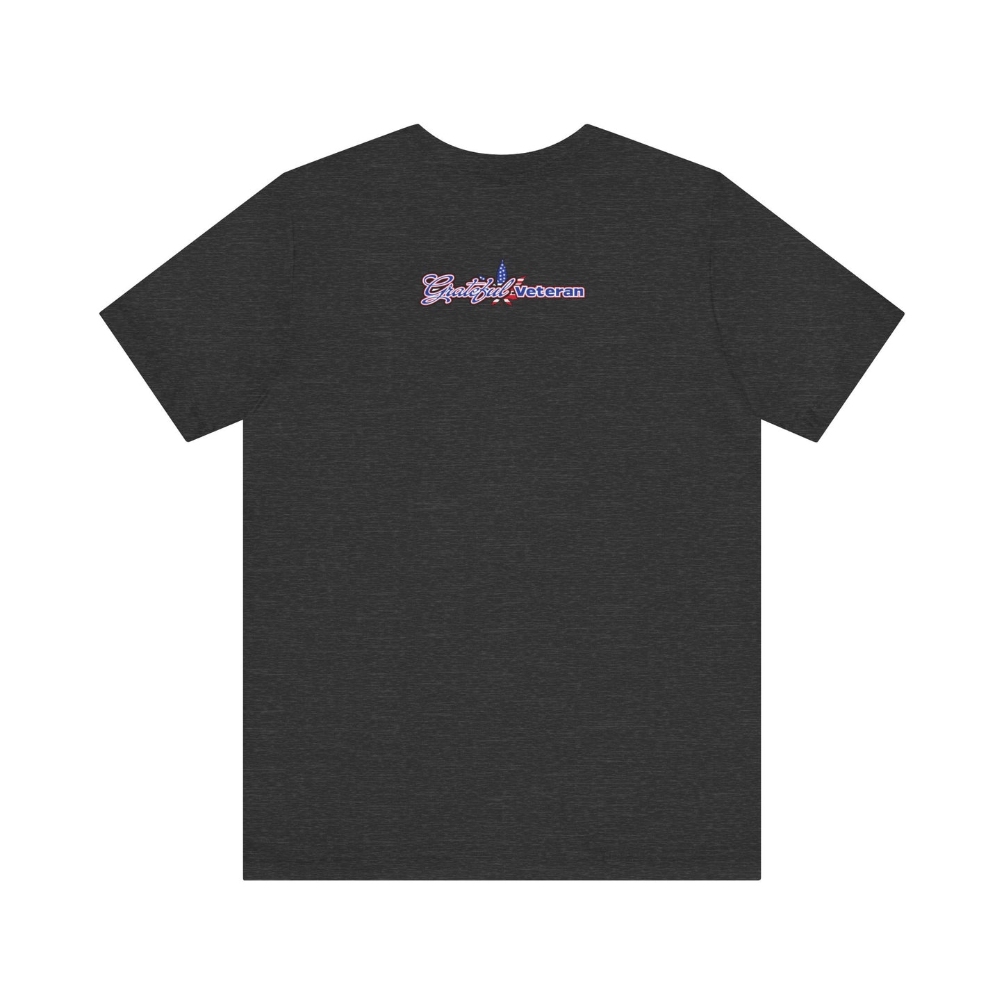Grateful Veteran Mushroom T-Shirt: Stand for Freedom and Healing