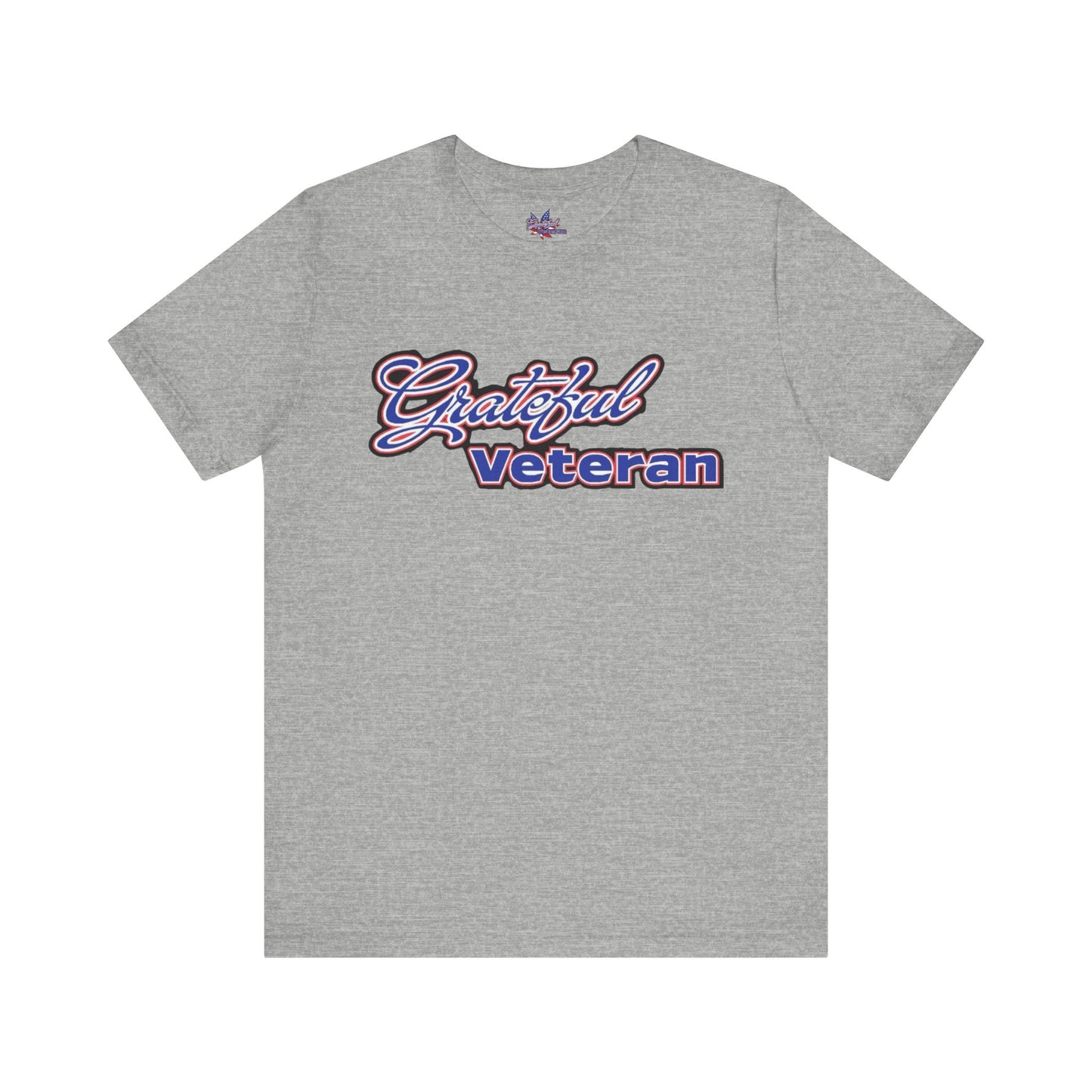 Grateful Veteran Logo T-Shirt - (No Leaf)