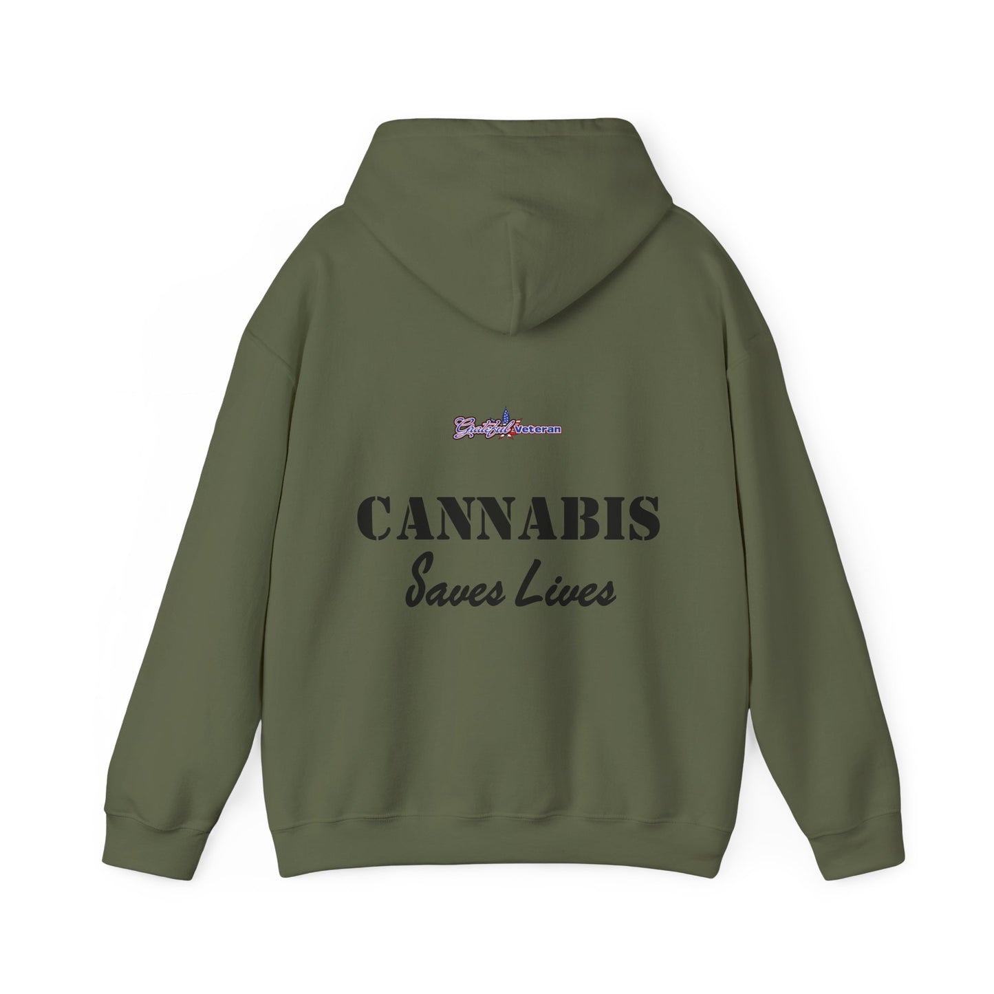 Blast Off with the NASA Shuttle Cannabis Leaf Hoodie