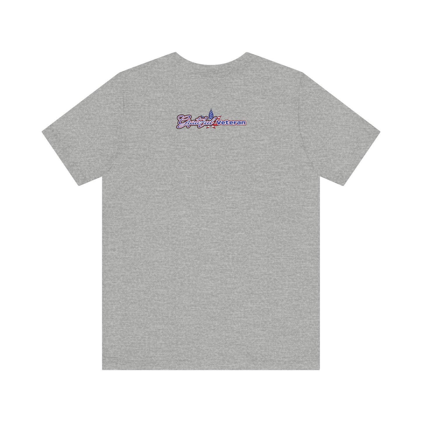 Grateful Veteran Mushroom T-Shirt: Stand for Freedom and Healing