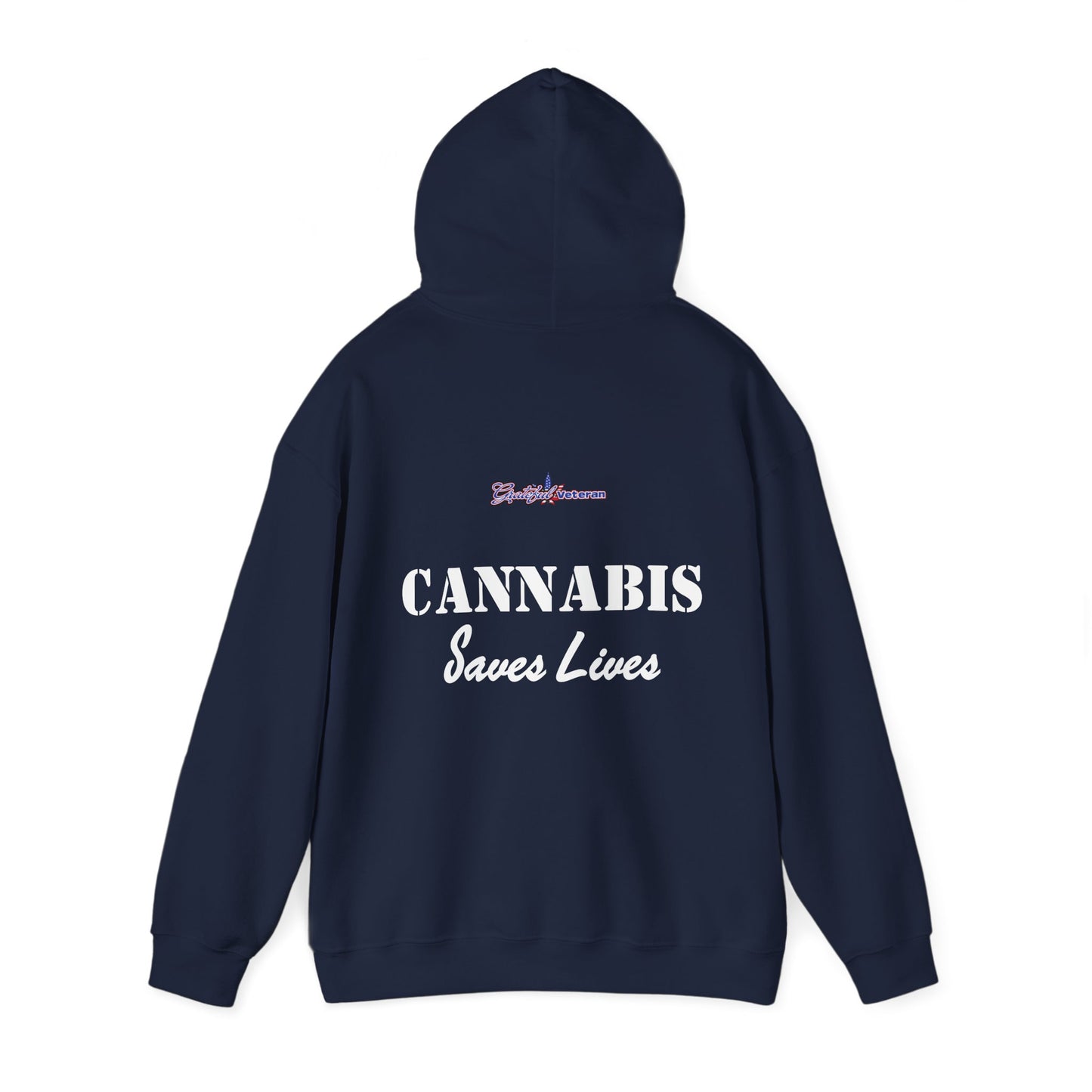 Stand Bold with the First Responder Cannabis Leaf Hoodie