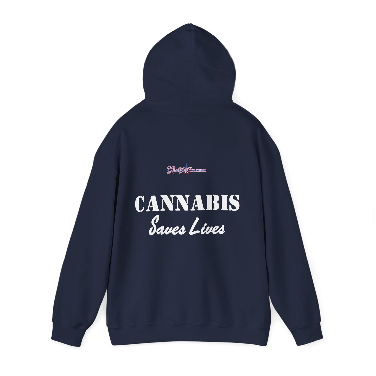 Blast Off with the NASA Shuttle Cannabis Leaf Hoodie