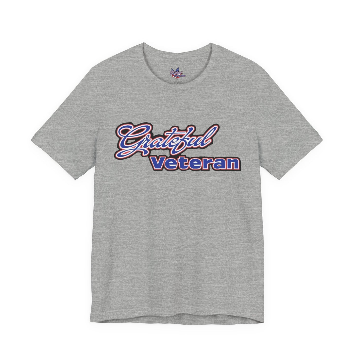 Grateful Veteran Logo T-Shirt - (No Leaf)