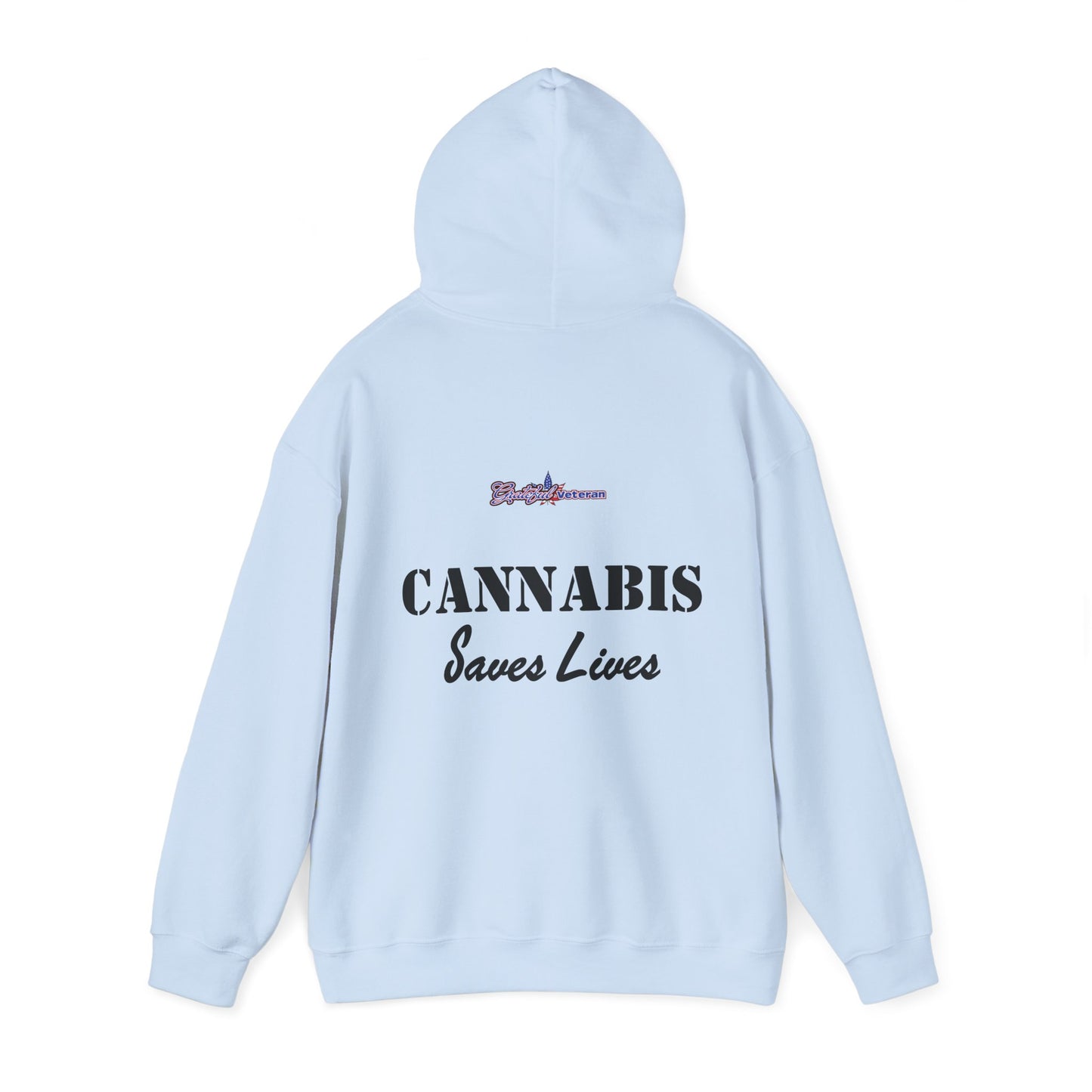 Stand Bold with the First Responder Cannabis Leaf Hoodie