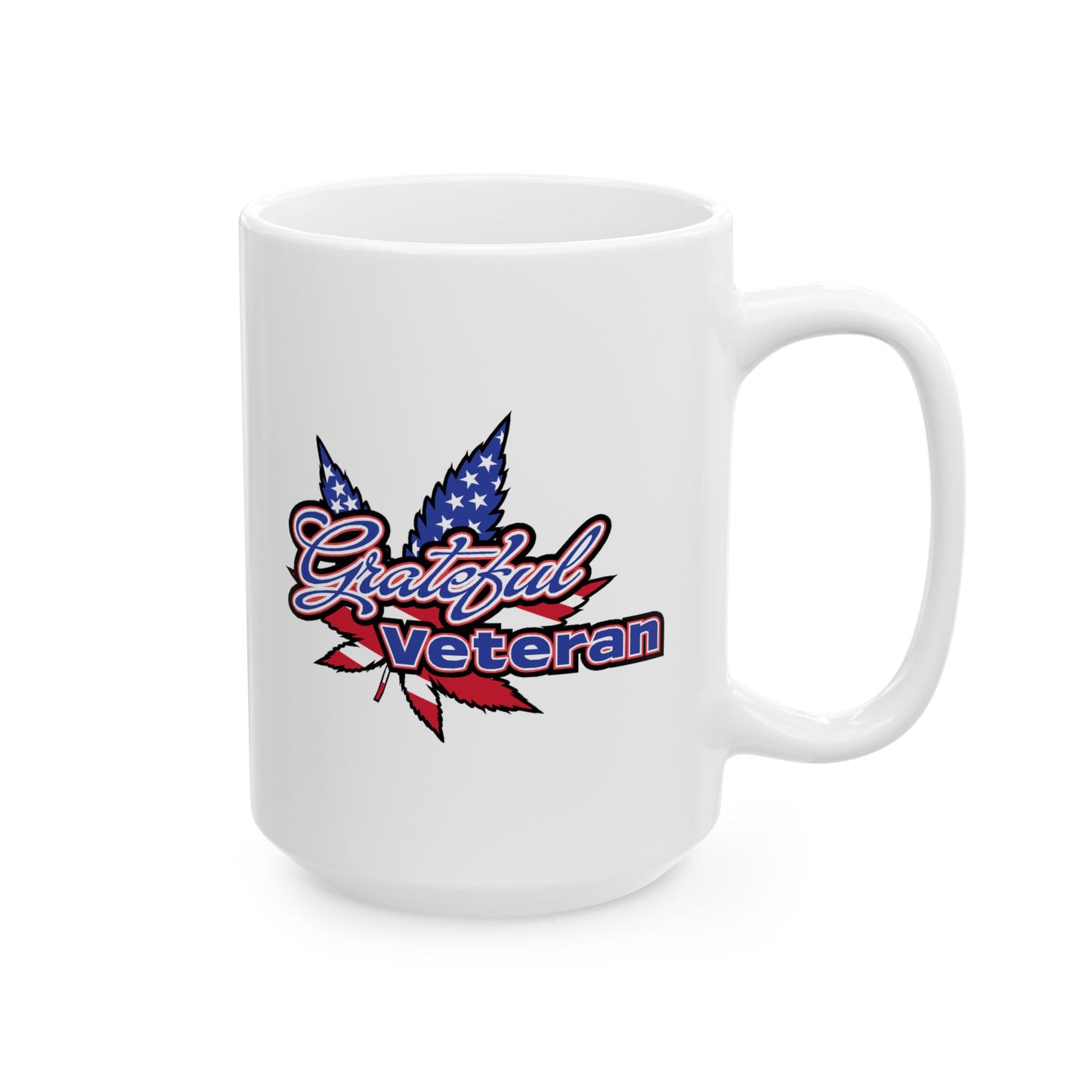 U.S, Coat Guard Grateful Veteran Coffee Mug