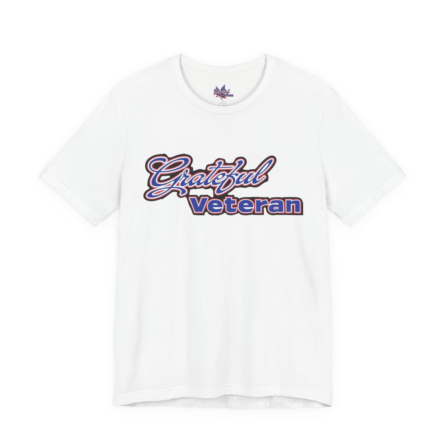 Grateful Veteran Logo T-Shirt - (No Leaf)