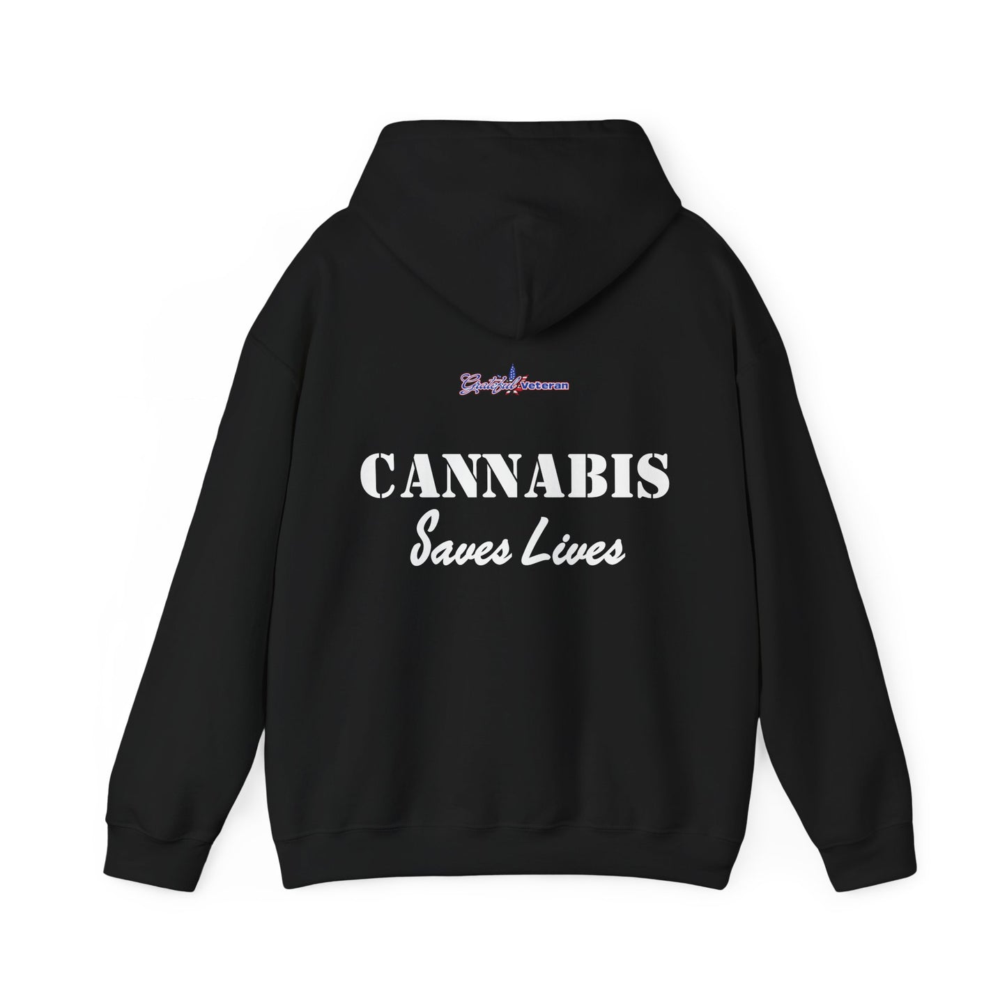 Stand Bold with the First Responder Cannabis Leaf Hoodie