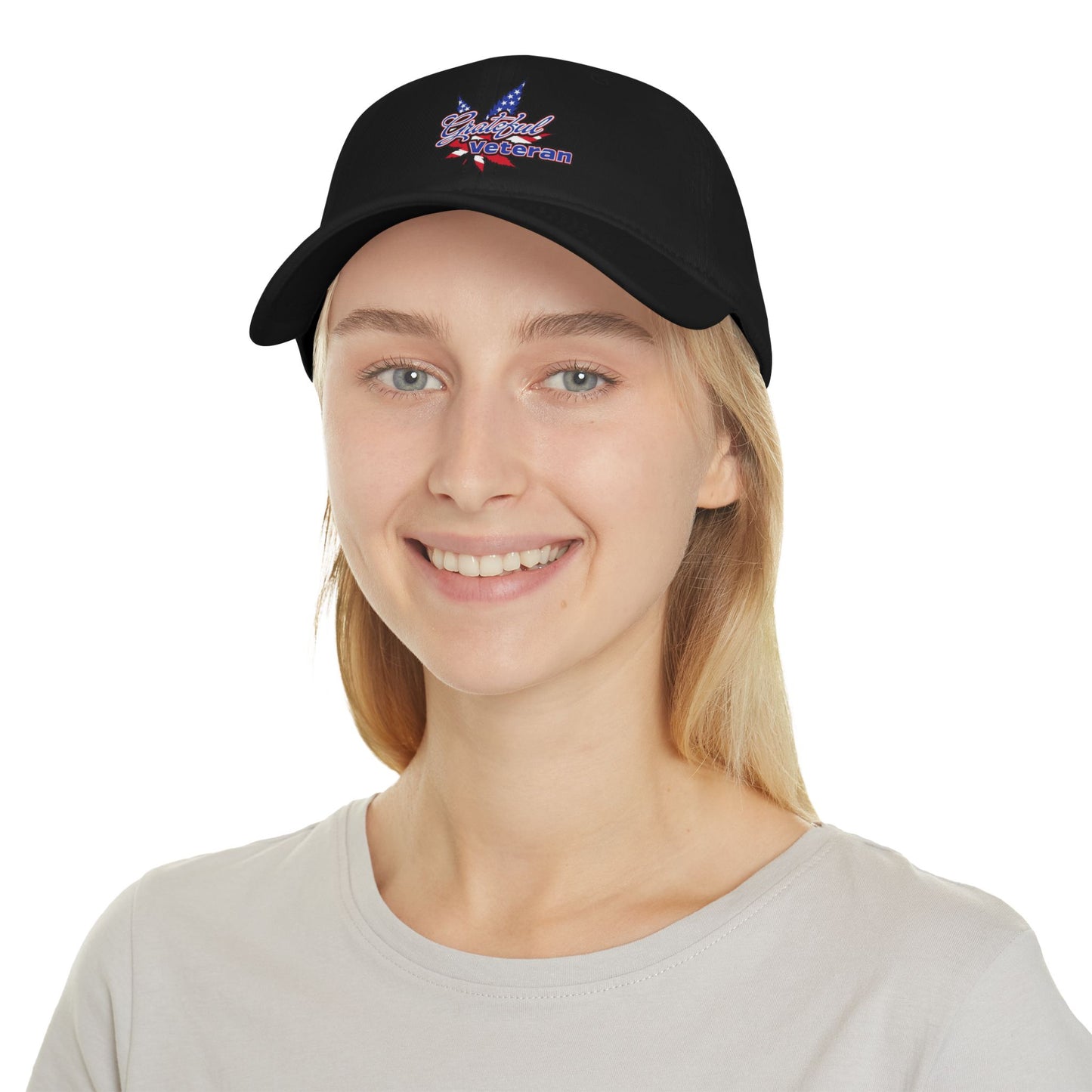 Grateful Veteran Low Profile Baseball Cap