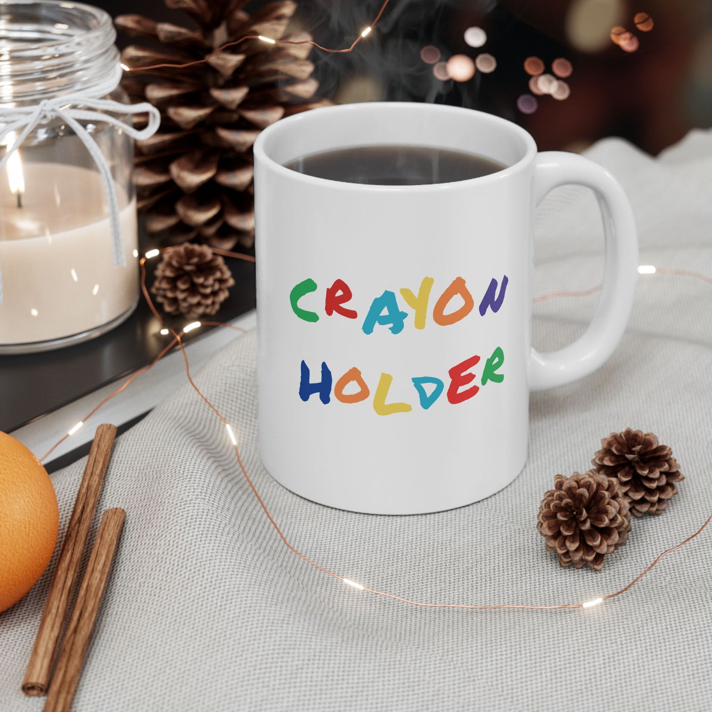 Crayon Holder Mug: A Fun and Functional Addition with Marine Corps Pride