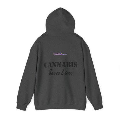Stand Bold with the First Responder Cannabis Leaf Hoodie