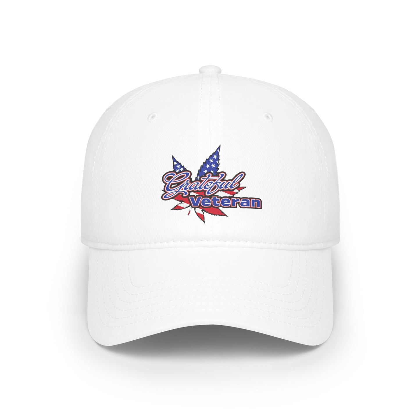 Grateful Veteran Low Profile Baseball Cap