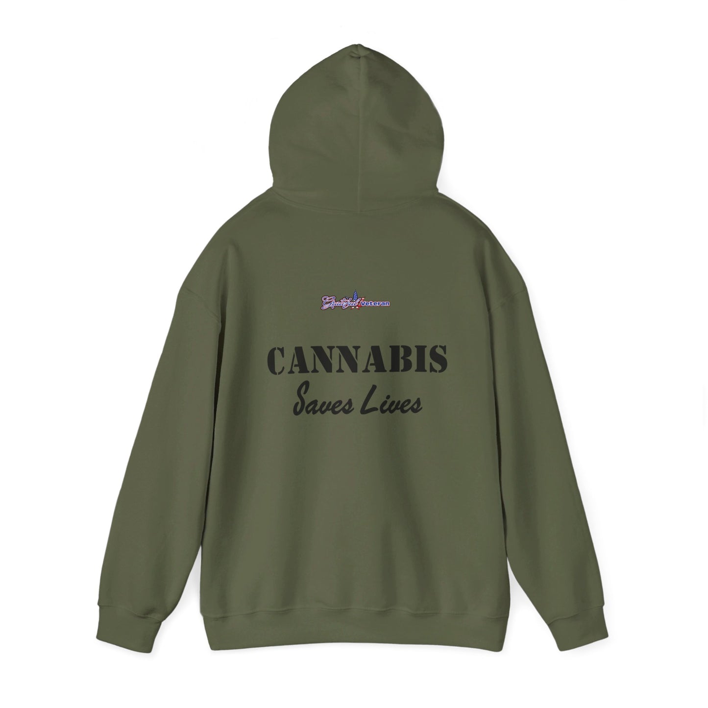 Blast Off with the NASA Shuttle Cannabis Leaf Hoodie