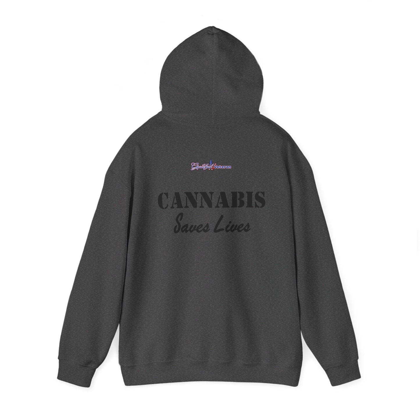 Stand Bold with the First Responder Cannabis Leaf Hoodie