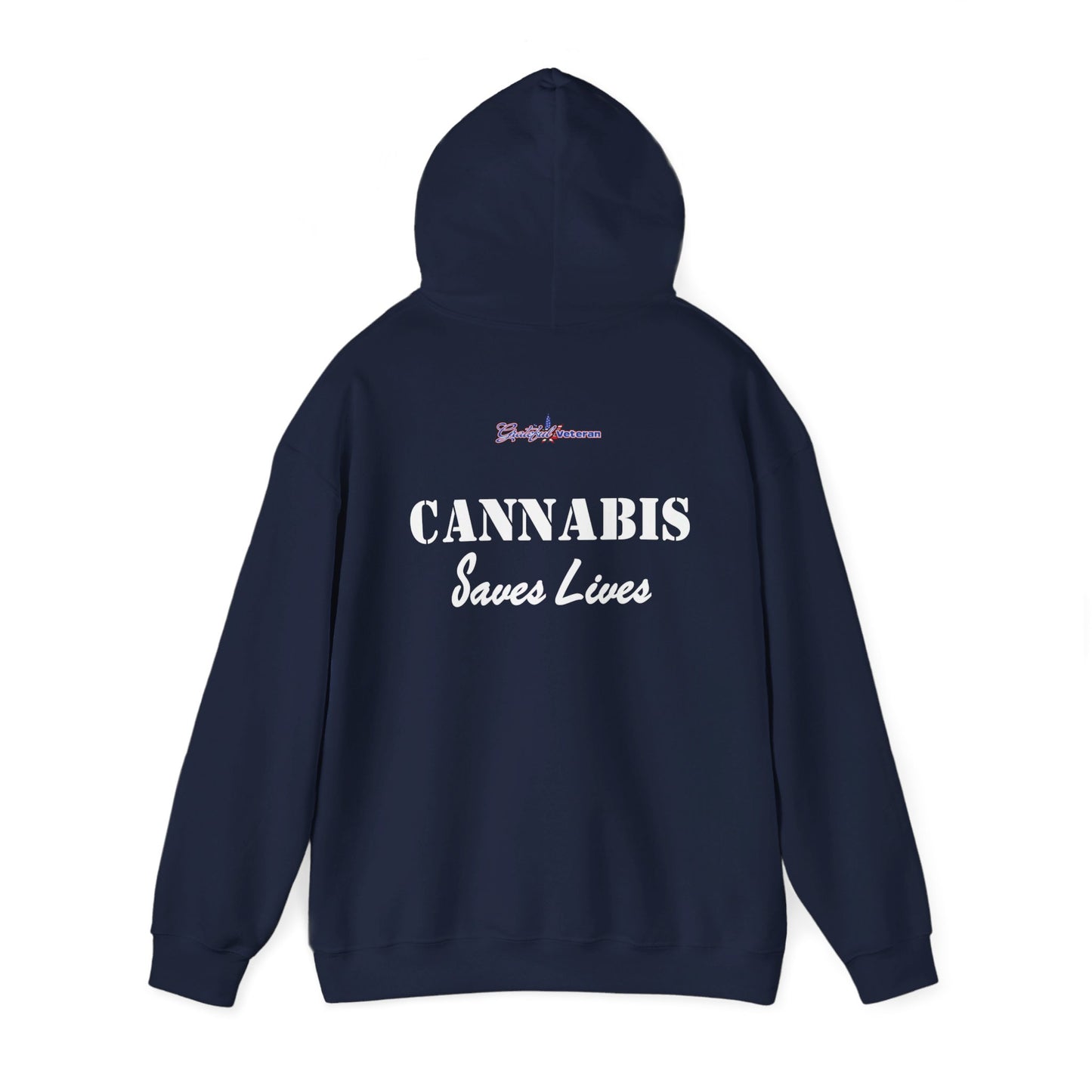 Blast Off with the NASA Shuttle Cannabis Leaf Hoodie