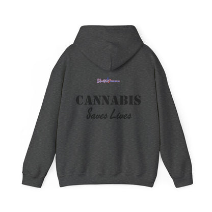 Stand Bold with the First Responder Cannabis Leaf Hoodie