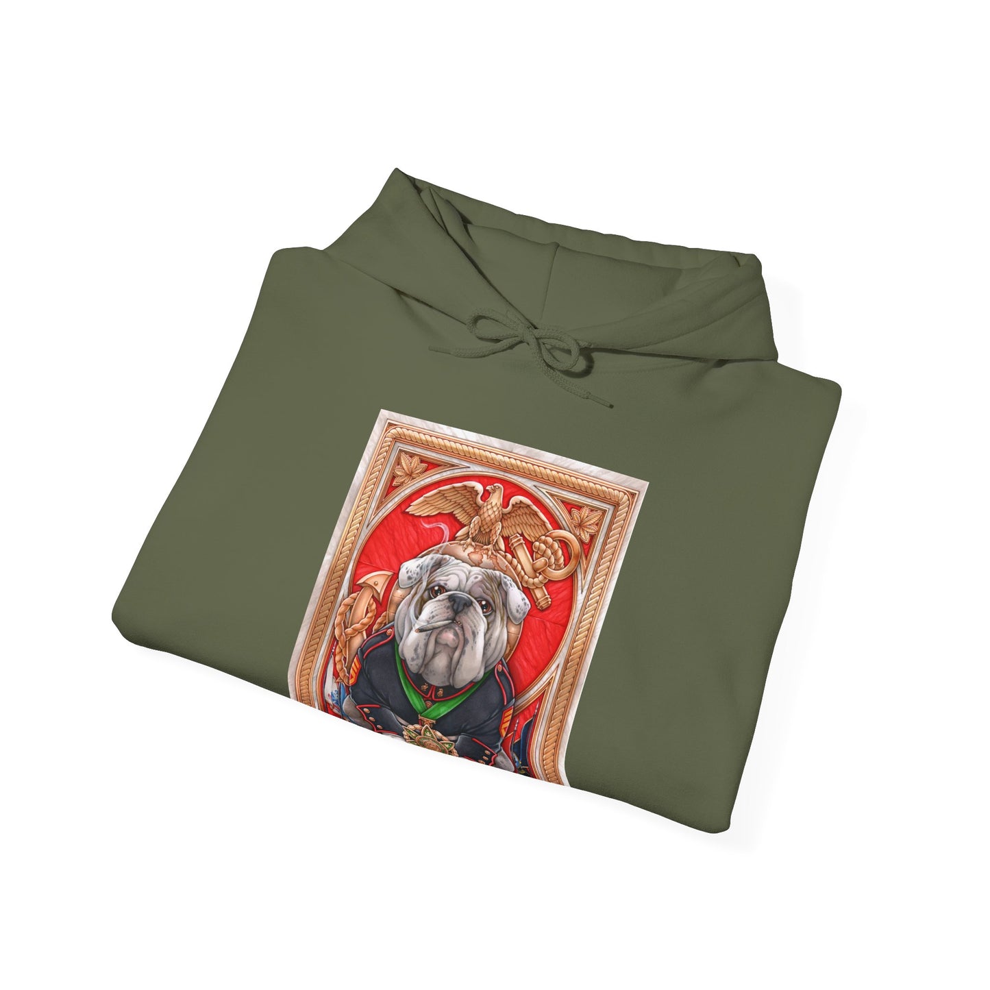 Embrace the Marine Spirit with the USMC Bulldog Hoodie