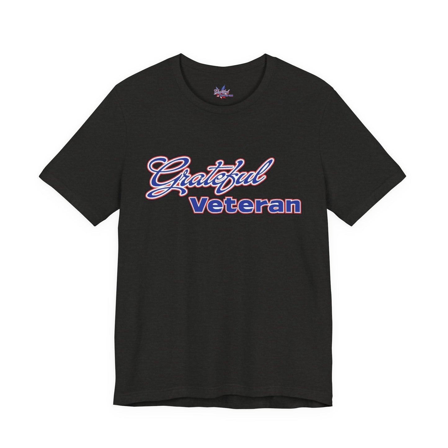 Grateful Veteran Logo T-Shirt - (No Leaf)