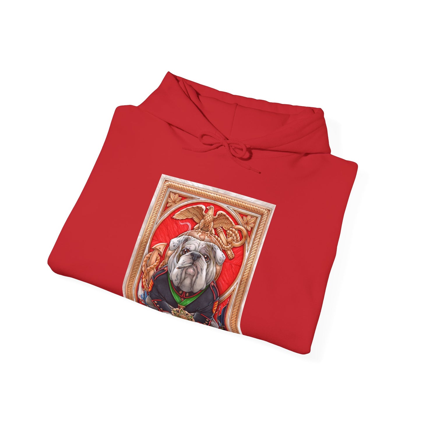 Embrace the Marine Spirit with the USMC Bulldog Hoodie