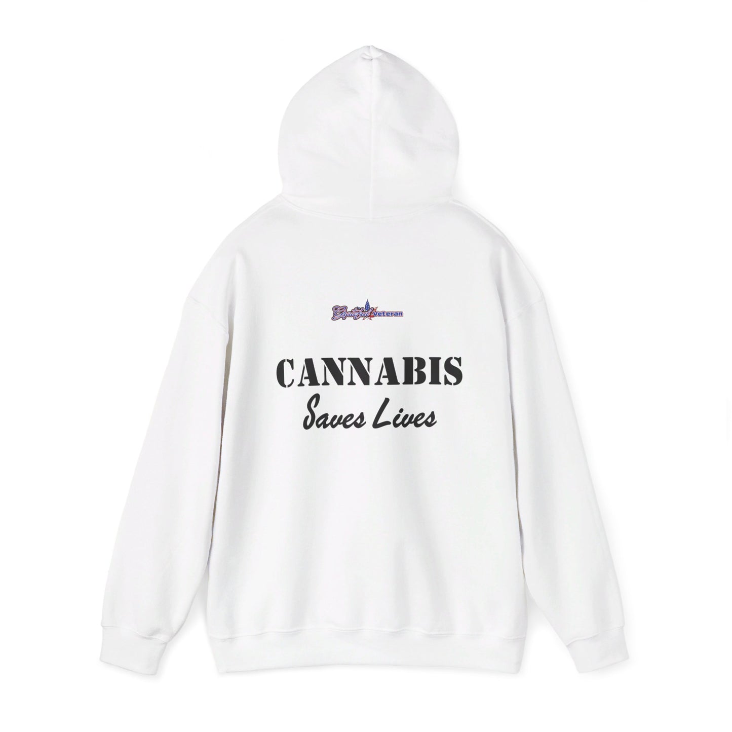 Blast Off with the NASA Shuttle Cannabis Leaf Hoodie