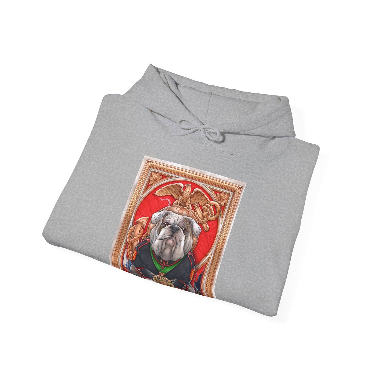 Embrace the Marine Spirit with the USMC Bulldog Hoodie