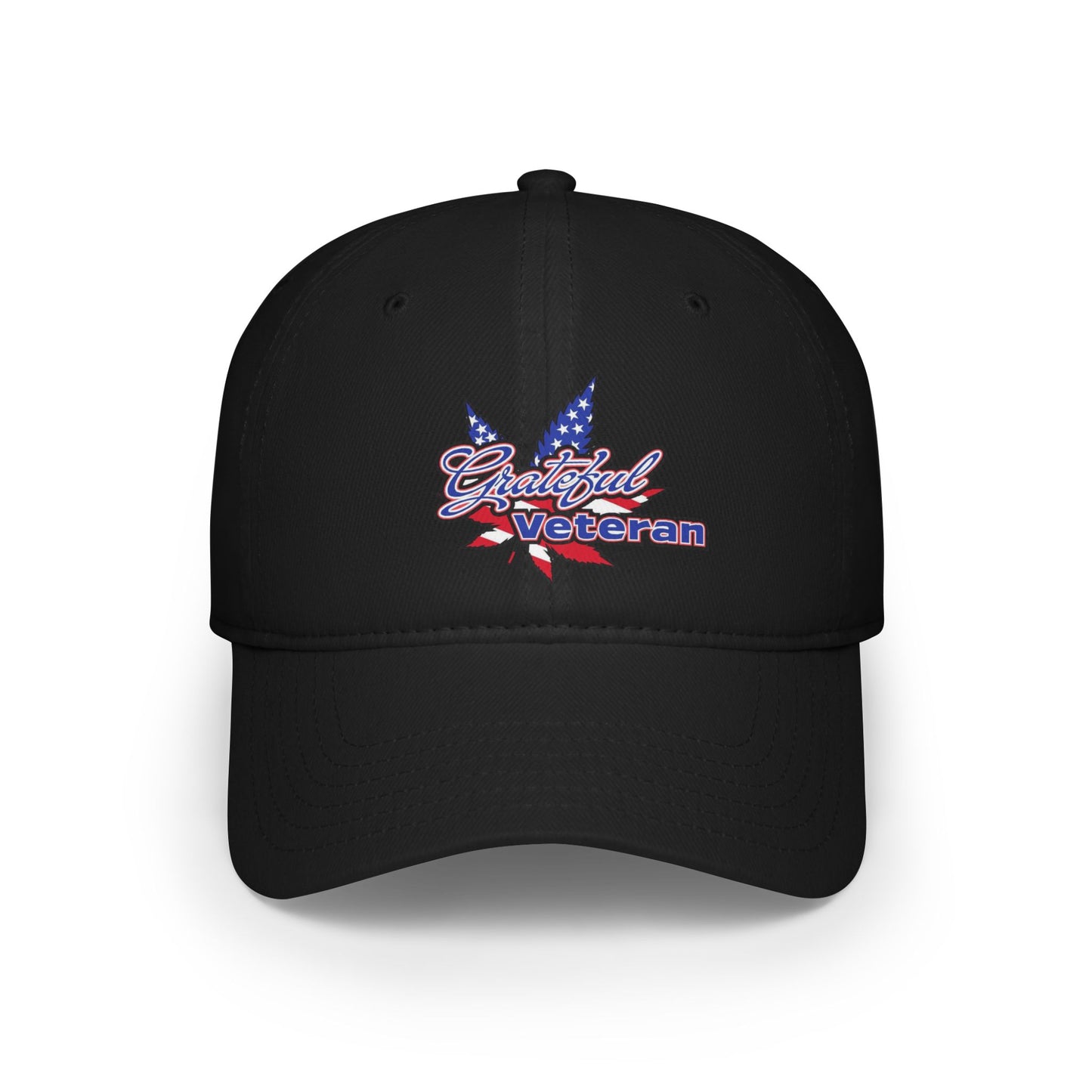 Grateful Veteran Low Profile Baseball Cap