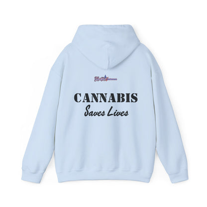 Stand Bold with the First Responder Cannabis Leaf Hoodie