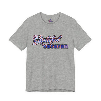 Grateful Veteran Logo T-Shirt - (No Leaf)