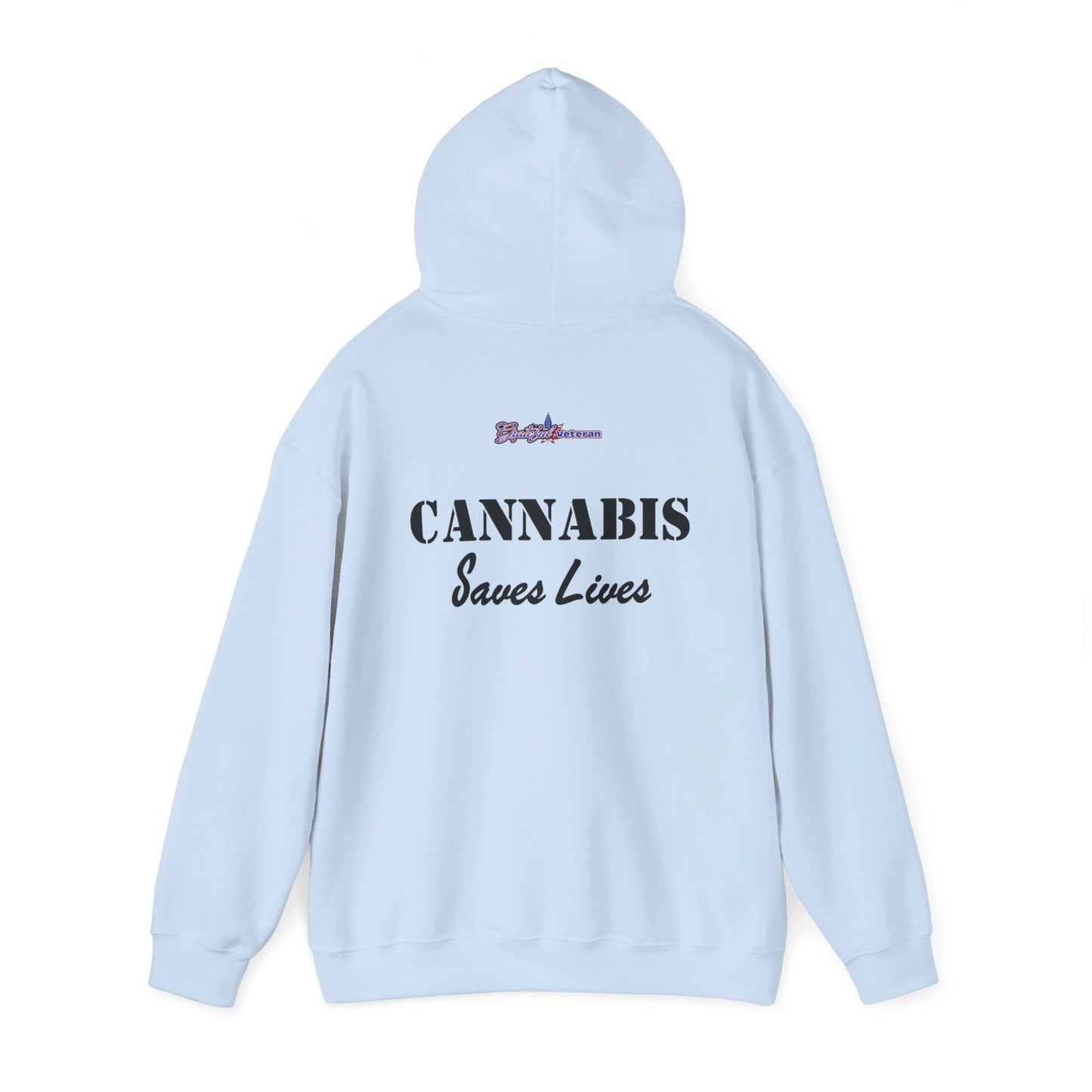 Stand Bold with the First Responder Cannabis Leaf Hoodie