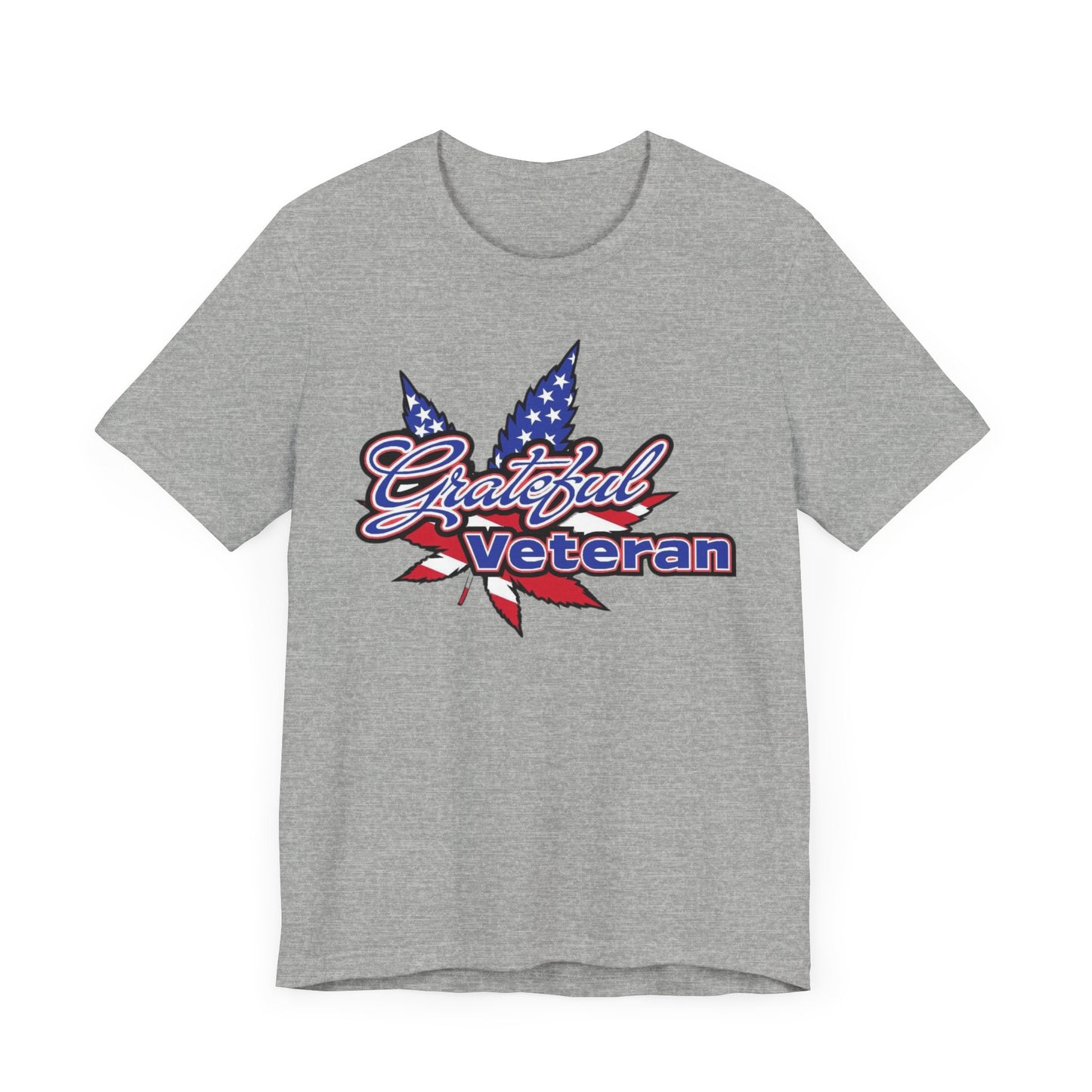 Grateful Veteran Logo T-Shirt - (Leaf)