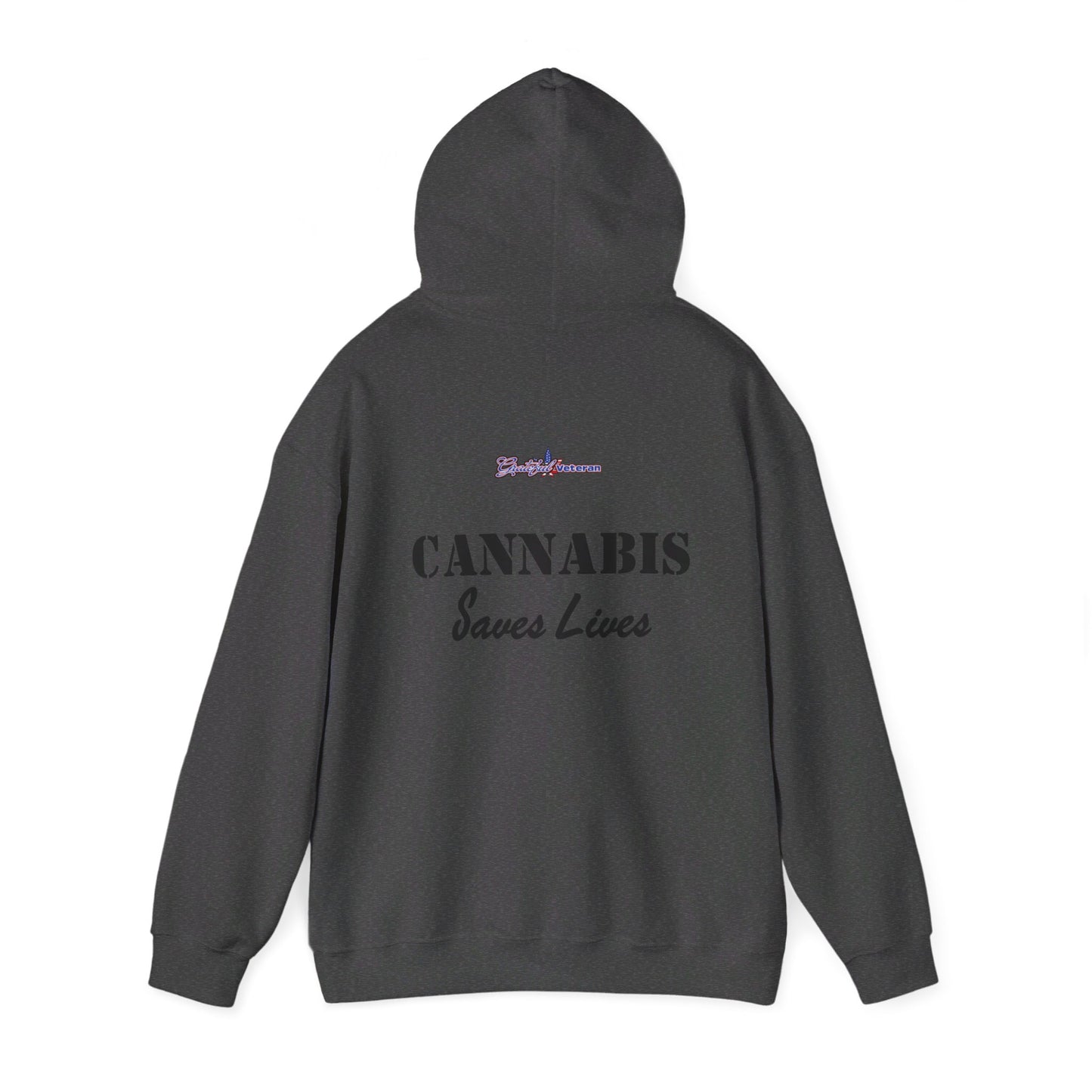 Blast Off with the NASA Shuttle Cannabis Leaf Hoodie