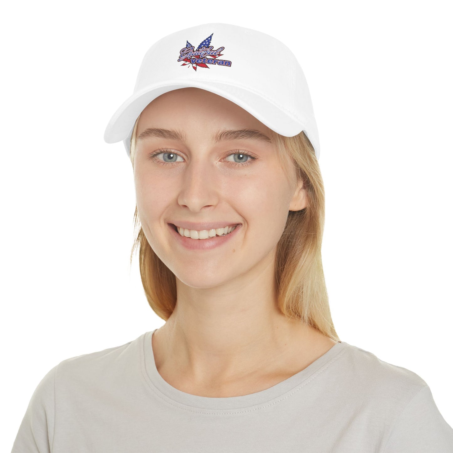 Grateful Veteran Low Profile Baseball Cap