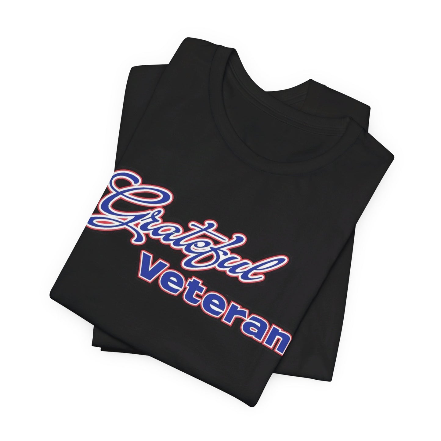 Grateful Veteran Logo T-Shirt - (No Leaf)